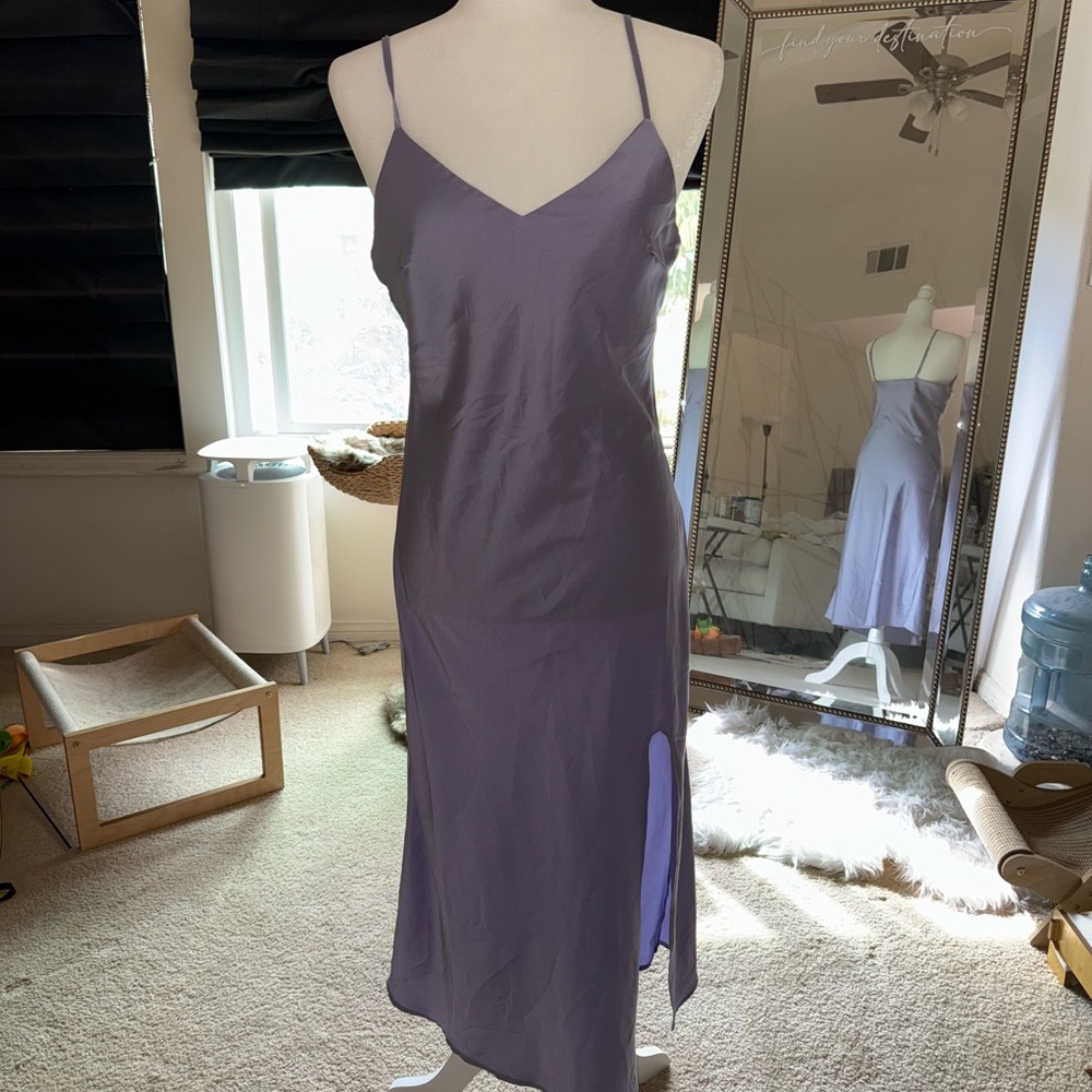 Forever 21 Lilac Spaghetti Strap Dress